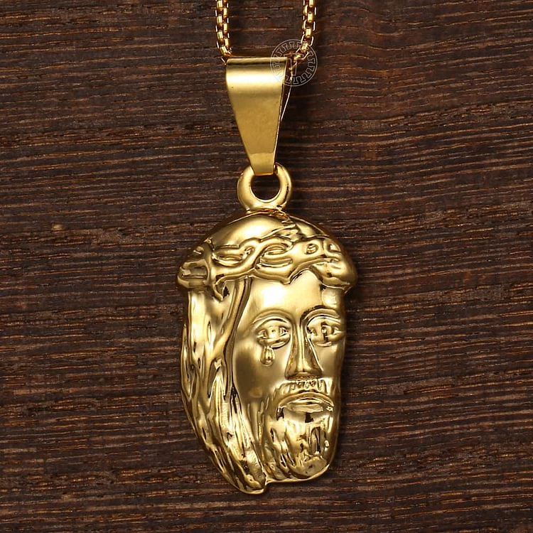 Jesus Pendant Necklace Christian Jewelry