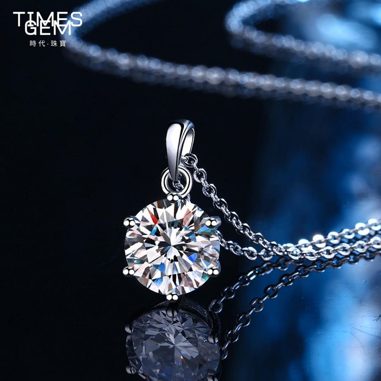 Times Gem Classic 6 Claws Necklace-TIMES GEM